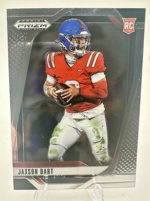 2025 Panini Prizm Draft Picks - Jaxson Dart #90 (RC) Base Ole Miss/NY Giants QB