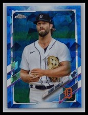 2021 Topps Chrome Sapphire #558 Daniel Norris Refractor Card Detroit Tigers