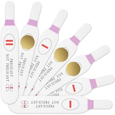 40 Pcs Scratch off Pregnancy Test Baby Shower Game,Pink