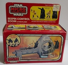 1982 Star Wars SEALED BOX  Bespin Control Room  Micro Collection Action Playset