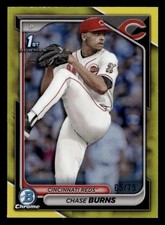 Chase Burns [Refractor] #BDC-55 Prices | 2024 Bowman Draft Chrome 