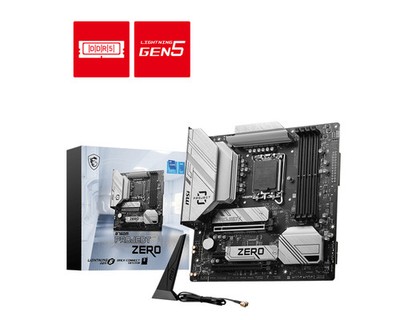 MSI B760M PROJECT ZERO MOTHERBOARD