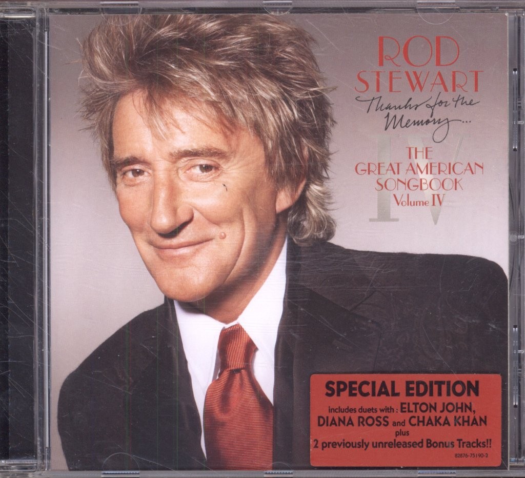 Rod Stewart Thanks For the Memory... the Great American Songbook Volume IV CD