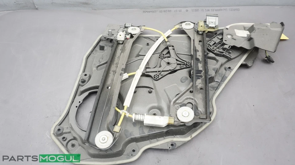 2014-2023 Mercedes W117 CLA250 Rear Left Door Window Regulator Carrier Panel OEM - Image 2 of 4