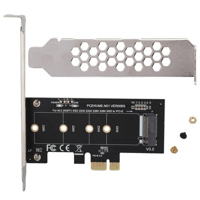 1pc PCI-Express 1X to M.2 NGFF Adapter Card PCIE 3.0 X1 to NVME SSD M2