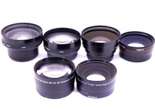 6x Canon Tokina Vivitar Auxiliary Wide/Teleph...