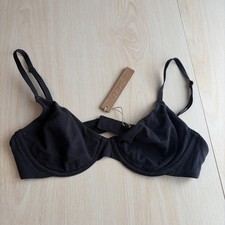 Skims Cotton Jersey T-shirt Bra Size 32c Soot