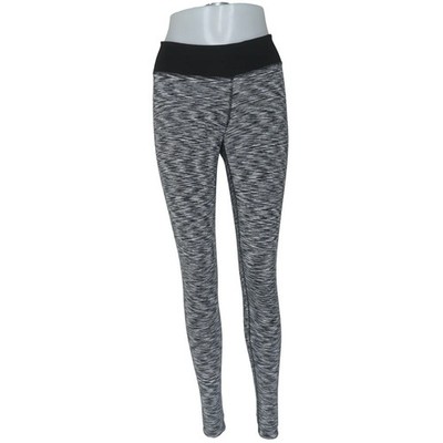 Athleta, Sportleggings, Größe: 36/38, Grau/Weiß, Elasthan/Polyester, Damen #zuV