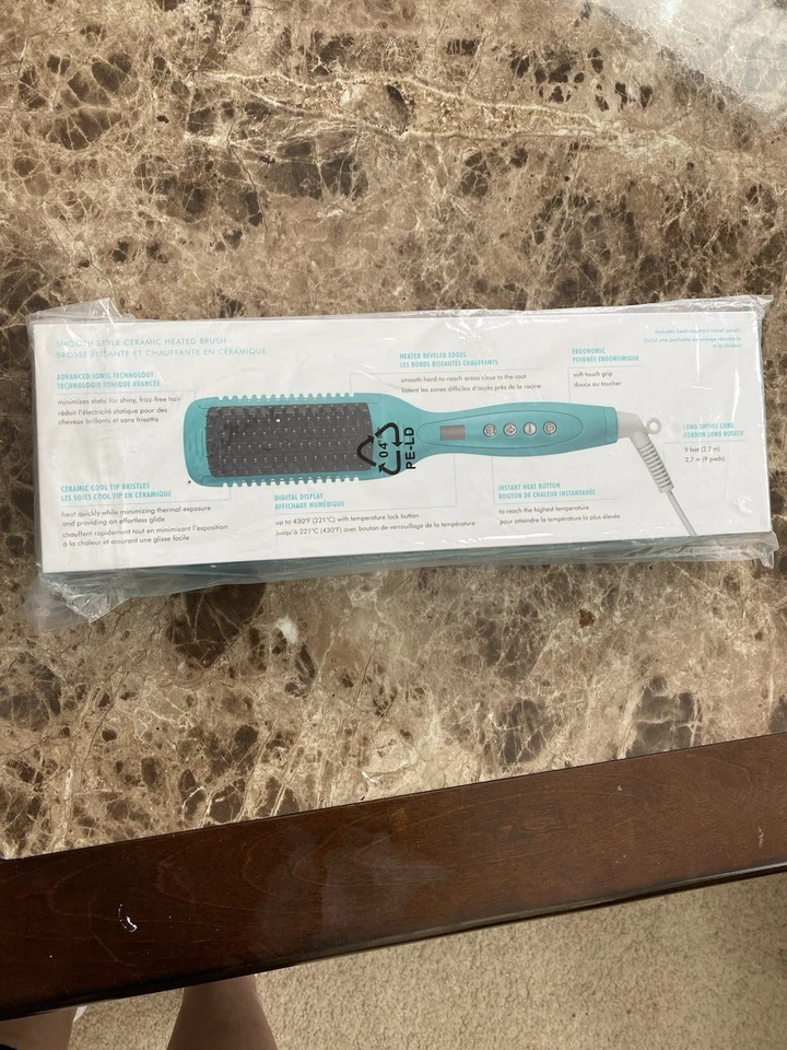 Cepillo térmico de cerámica estilo suave al aceite marroquí Foto 3 de 4