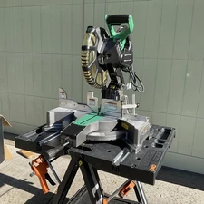 Hitachi C12FDH 12” Dual-Bevel Compound Miter Saw w/ Laser Marker – Lightly Used