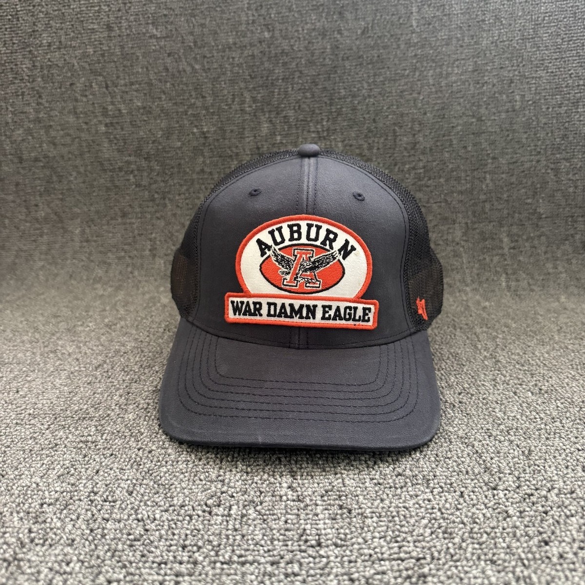 '47 Brand Auburn Tigers Trucker Snapback Navy OSFA Retro Hat