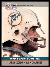 1990 Pro Set Larry Csonka