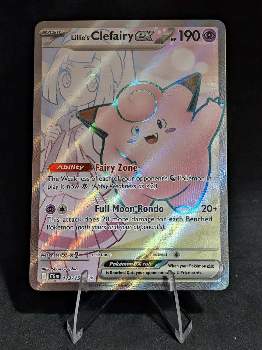 Lillie's Clefairy Ex 173/159 Sv09: Journey Together for sale | eBay