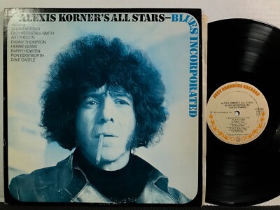 ALEXIS KORNER s ALL STARS Blues Incorporated LP JUST SUNSHINE RECORDS 1974