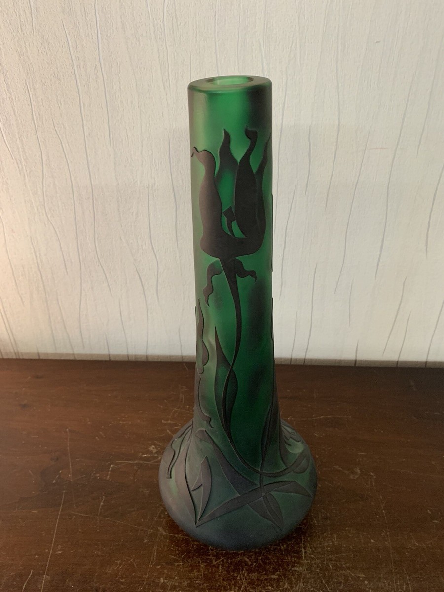 Vase Aus Kristallglas Von Sèvres