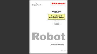 【ほぼ未使用】　Ryuzo, Ruff Neck 6枚セット Kawasaki Robot Z Series Inspection and Maintenance Manual