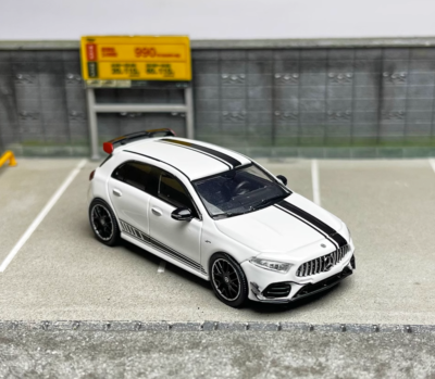 XT 1:64 Scale A45 AMG Hatchback Racing Sports Model Diecast