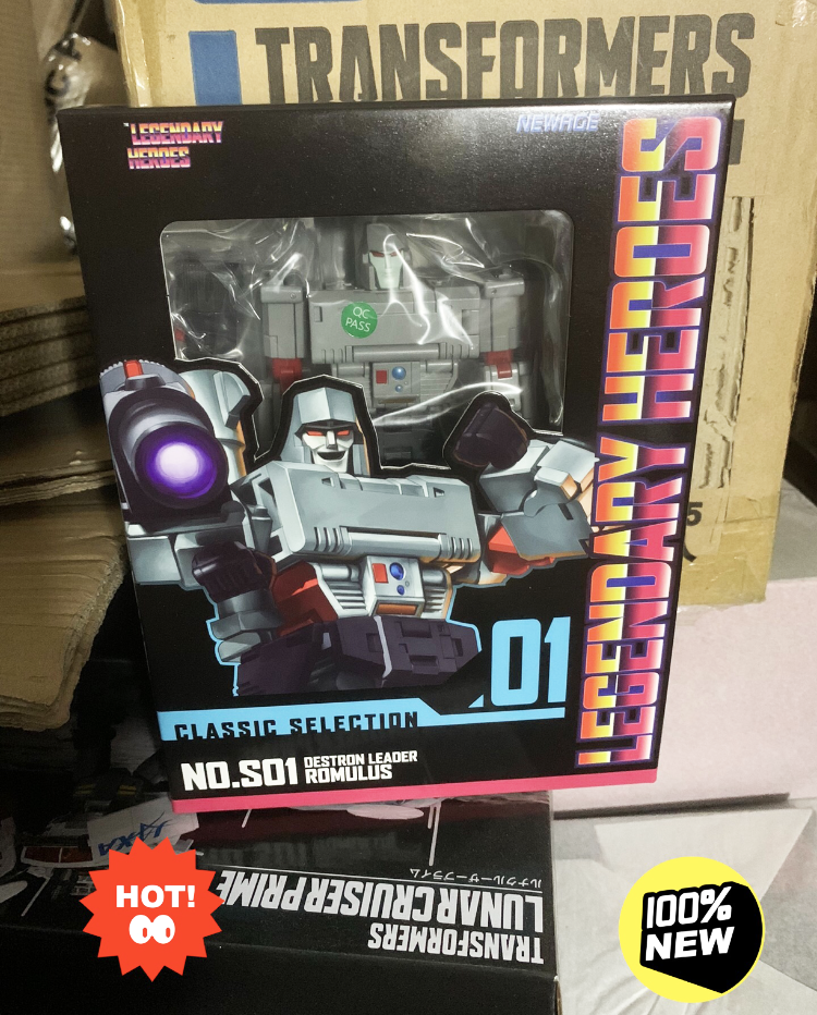 New NewAge NA S-01 Romulus Mega-T Action Figure Transformation Toy