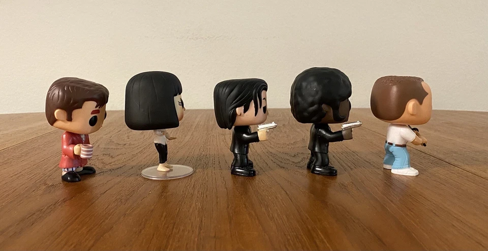 Funko Pop! JUEGO COMPLETO ABOVEDADO PULP FICTION - Jules Vincent Mia Butch Jimmie Foto 3 de 4