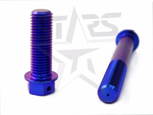 Tornillo Brida M10x55 Forjado Titanio 6AL4V GR5 Hex Torx Star P1.25/1.5 x1 - Imagen 8 de 12