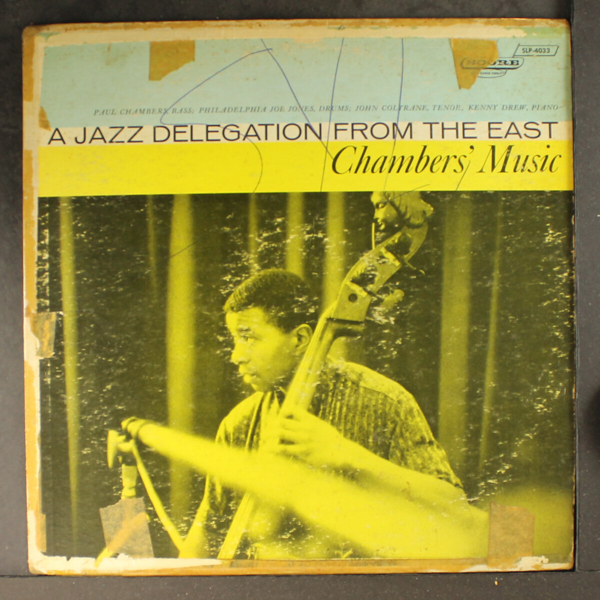 Paul chambers／Chambers Music LP mono ジャズ PAUL CHAMBERS: chambers' music SCORE 12