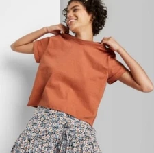 Wild Fable Women's Boxy TShirt Size M