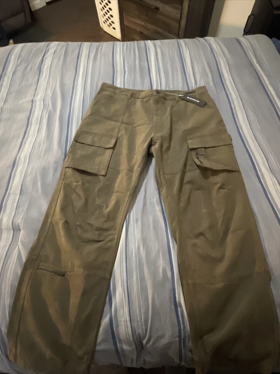 Black Tailor N 40 Moss Cargo Pants Size 40 fits Oversized