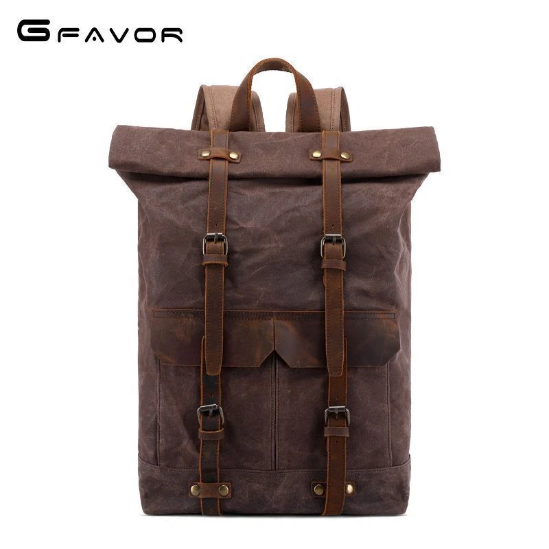 Vintage Capacity Men Outdoor Travel Casual Sports Canvas Backpack School Bag
Opens in a new window o