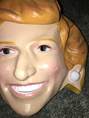 Masque Vinyle Young Princesse Diana - Cesar 1985 - Halloween Vintage - France