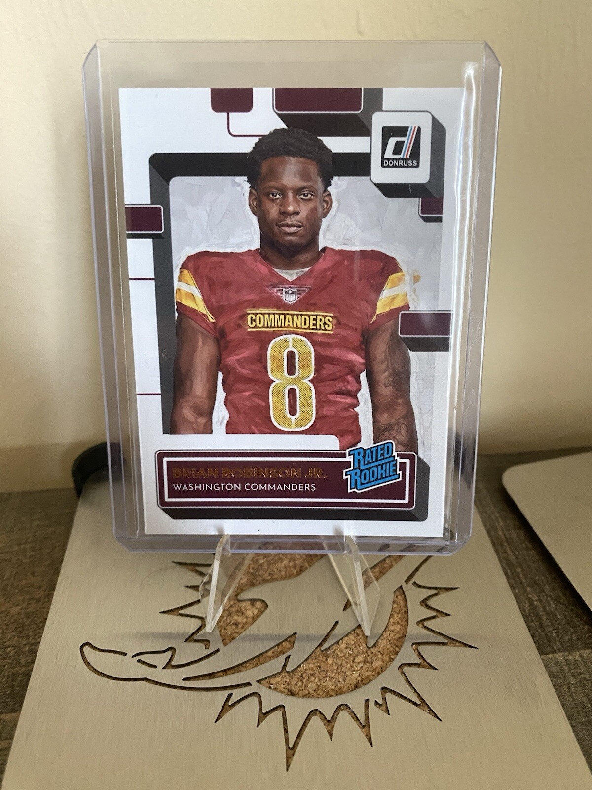 2022 Panini Donruss - Rated Rookie Canvas #327 Brian Robinson Jr. (RC)