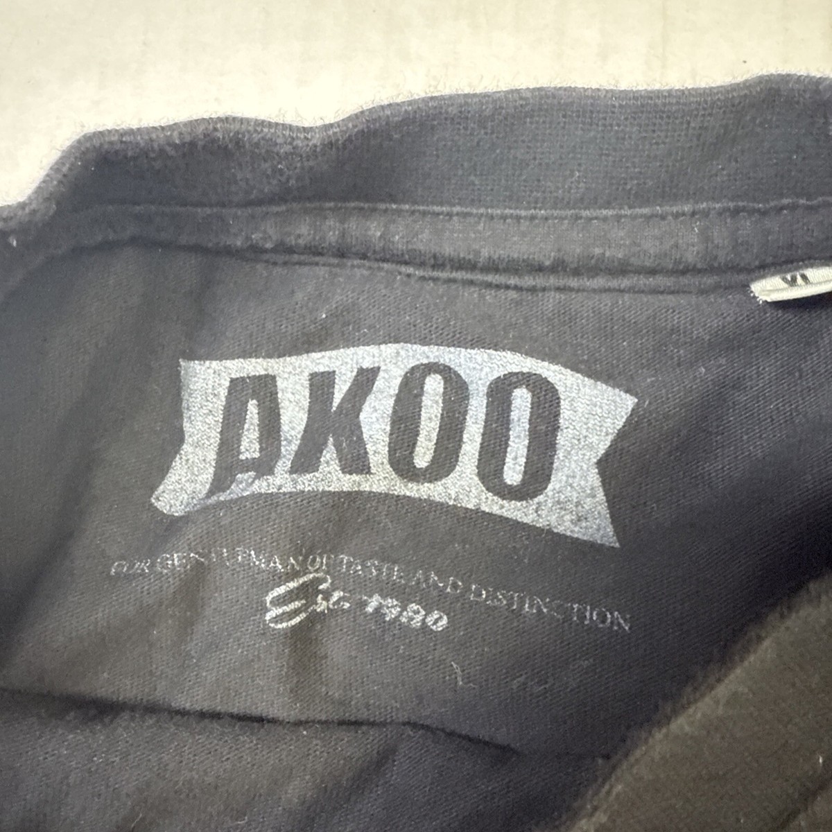 Akoo Black T-shirt Fox Handshake XL View 5