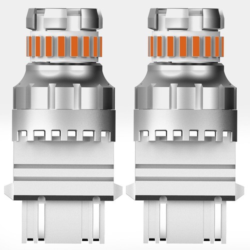 3157 Canbus LED Switchback Turn Signal Bulbs For GMC Sierra 1500 (1999-2013) – 2 Pack, Amber/White