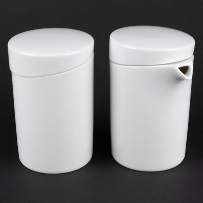 Cream & Sugar with Lids, Gemiini by Mikaela Dörfel & Mono 001 Z