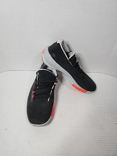 Under Armour SC Micro Basketball Shoe Men's Black/Gray Men's Sz 8.5 - Picture 2 of 8