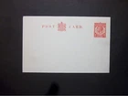 GB Postal Stationery STO KGV 1d carmine Postcard size f unused H&B CS51