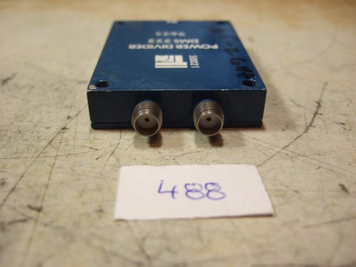 TRM DMS-222 0,5-2 GHz 2 Way Power Divider - SMA gebraucht - Bild 2 von 2