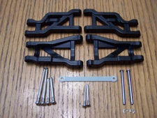 Fits Traxxas Drag Slash Heavy Duty Suspension A-Arms Front Rear Pin Set &Tie Bar