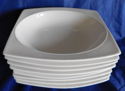 Set 7 SQUARE with OVAL BOWLS by RITZENHOFF-BREKER, GERMANY Flirt SAN FERNANDO