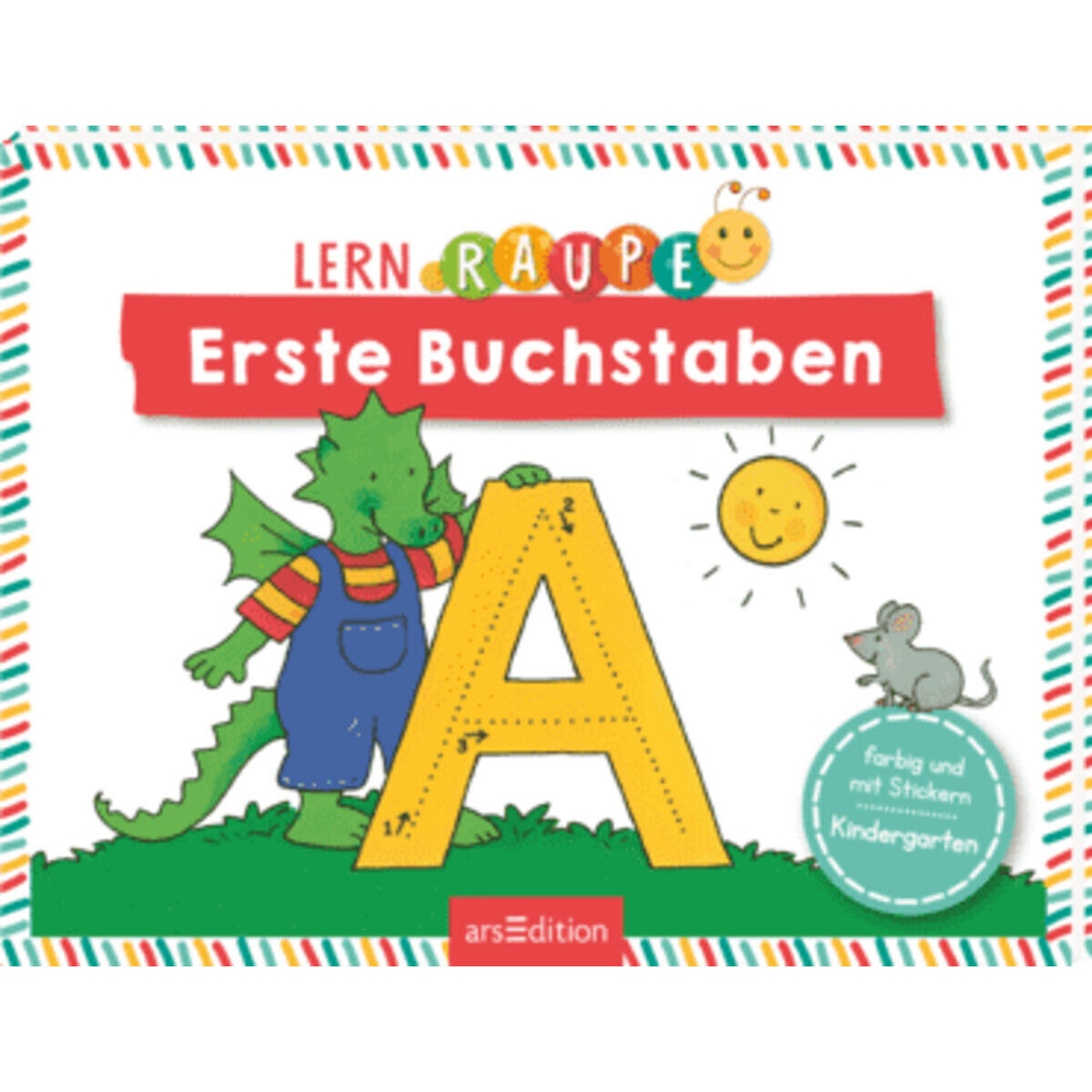 Thumbnail - Ars Edition Lernraupe – Erste Buchstaben