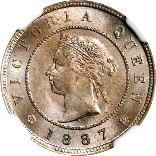 1887 Jamaica 1/4 Penny Farthing, NGC MS 66, None Finer @ NGC 