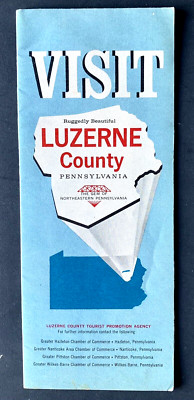 VISIT LUZERNE COUNTY PENNSYLVANIA THE GEM OF NORTHEASTERN PA TRAVEL BROCHURE