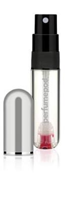 Perfume Pod Crystal Perfume Atomizer - Silver