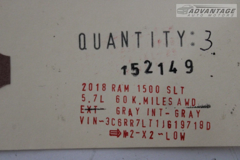 2003-2023 DODGE RAM 1500 5.7L GASOLINE ENGINE MOTOR CRANKSHAFT BEARING OEM - Image 4 of 4