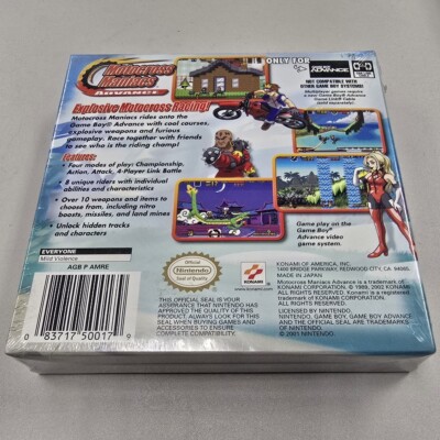 Motocross Maniacs Advance (Nintendo Game Boy Advance, 2002) for