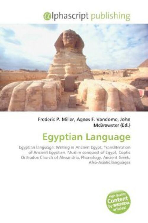Thumbnail - Frederic P. Miller (u. A.) | Egyptian Language | Taschenbuch |