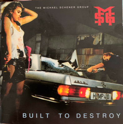 Built to Destroy by Michael Schenker Group (CD, 1996, Chrysalis) REMASTERED