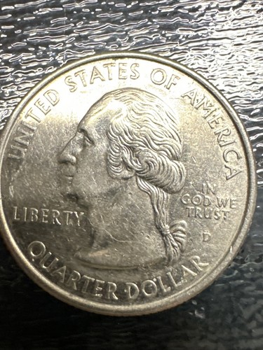 USA Quarter Dollar Coin _ CONNECTICUT 1788 _ Silver Color 25 Cent 1999 - Picture 6 of 7