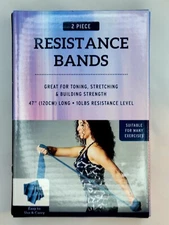 Best Brands HOME Resistance Bands, 47in Long, 10 Pound Resistance level NEW