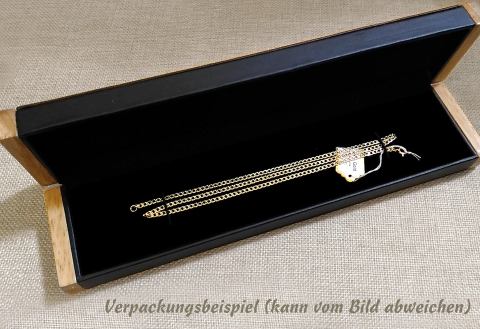ECHT GOLD *** Kette Panzerkette 3 mm 45-50-55-60 cm - Bild 3 von 4
