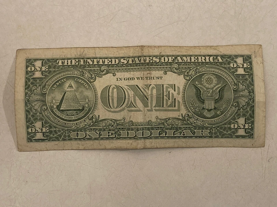 Fancy Serial Number 1 Dollar Bill!! Unique! 38939389 March 1989  Ships Promptly! - Image 3 of 4